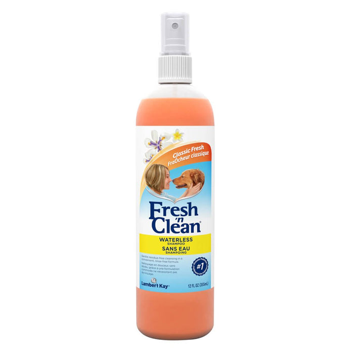 Fresh 'n Clean Waterless Shampoo, Classic Fresh Scent, 12 oz - Jeffers - Animal & Pet Supplies > Pet Grooming > Pet Shampoo & Conditioner