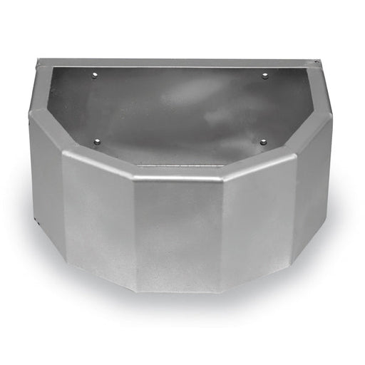 Front Horse Feeder – Galvanized Steel Trough with Rounded Edges - GAUE8 - 1