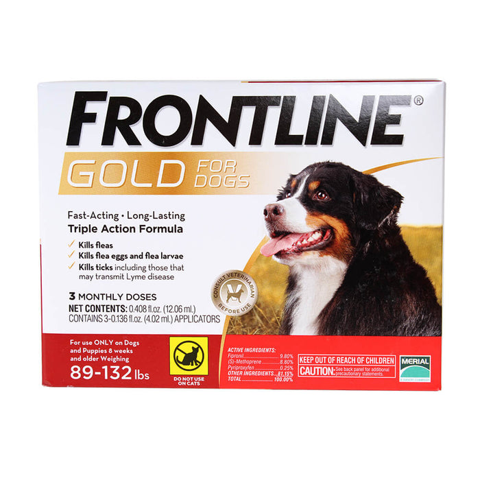 Frontline Gold for Dogs - Jeffers - Animal Health & Wellness > Flea & Tick Control