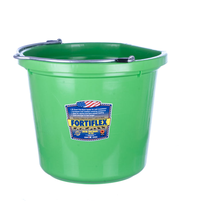 Fortiflex Flatback Bucket, 5 Gallon - Mango Green  