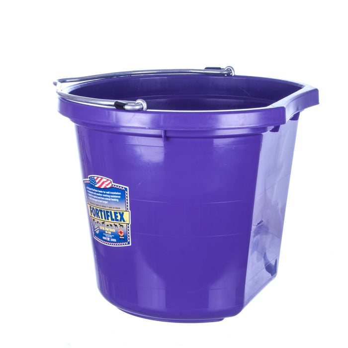 Fortiflex Flatback Bucket, 5 Gallon - Vivid Violet  