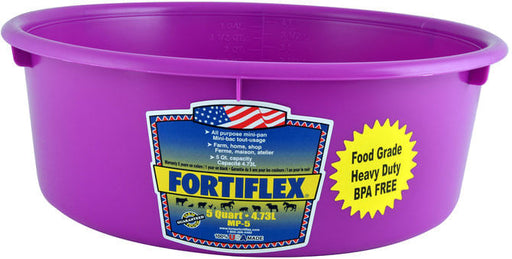 Fortiflex Mini Pan, 5 Qt - Purple  