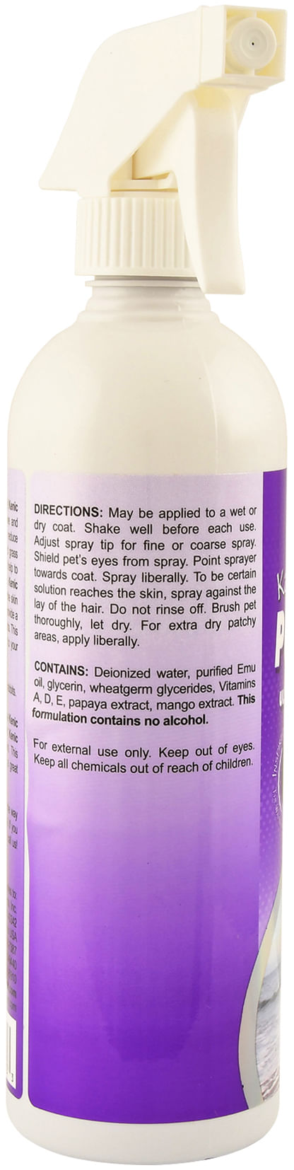 Kalaya Emu Oil Spray - Kalaya Emu Oil Spray, 17 oz  