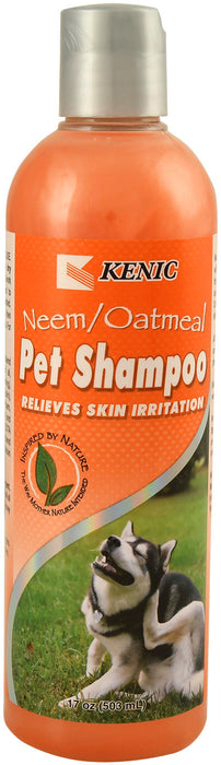 Kenic Neem Oatmeal Pet Shampoo - Neem Oatmeal Shampoo, 17 oz  