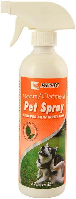 Kenic Neem/Oatmeal Anti-Itch Spray - Neem Oatmeal Anti-Itch Spray, 17 oz  