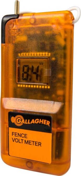 Gallagher Digital Volt Meter / Reader – Electric Fence Tester & Voltage Monitor for Livestock & Battery Energizers - XI2M - 1