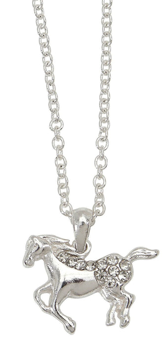 Galloping Horse Necklace with Cowboy Hat Gift Box - Jeffers - Children > Girls > Hats, Belts, Buckles, Jewelry, Bags