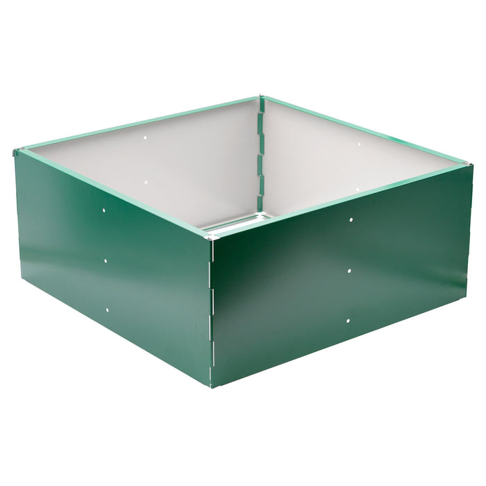 Galvanized Chick Brooder Pen – Safe Enclosure for Baby Chicks & Birds - GAUFK - 11.0"H x 24.8"W x 24.8"L - Green - 1