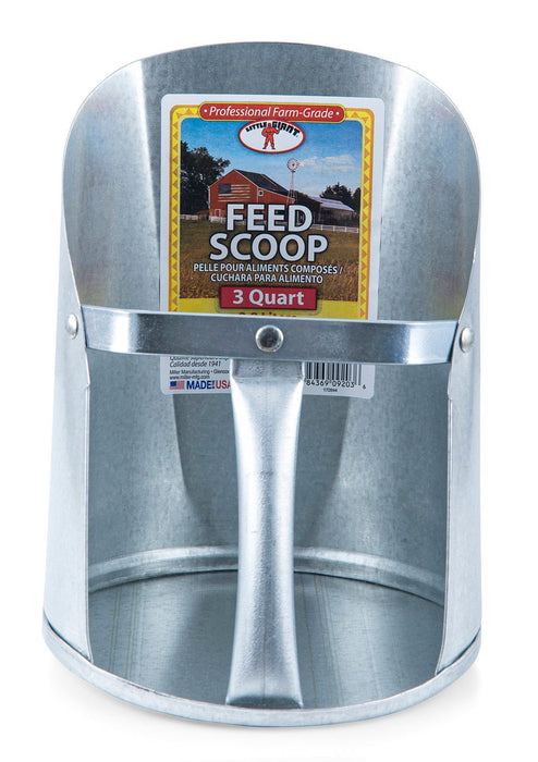 Galvanized Feed Scoops - Jeffers - Farm & Ranch Supplies > Livestock Feeders & Waterers