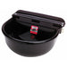 Galvanized Steel Automatic Waterers (& Replacement Parts) - M3W5 - Black Coated Automatic Waterer, 2 Quarts - 5