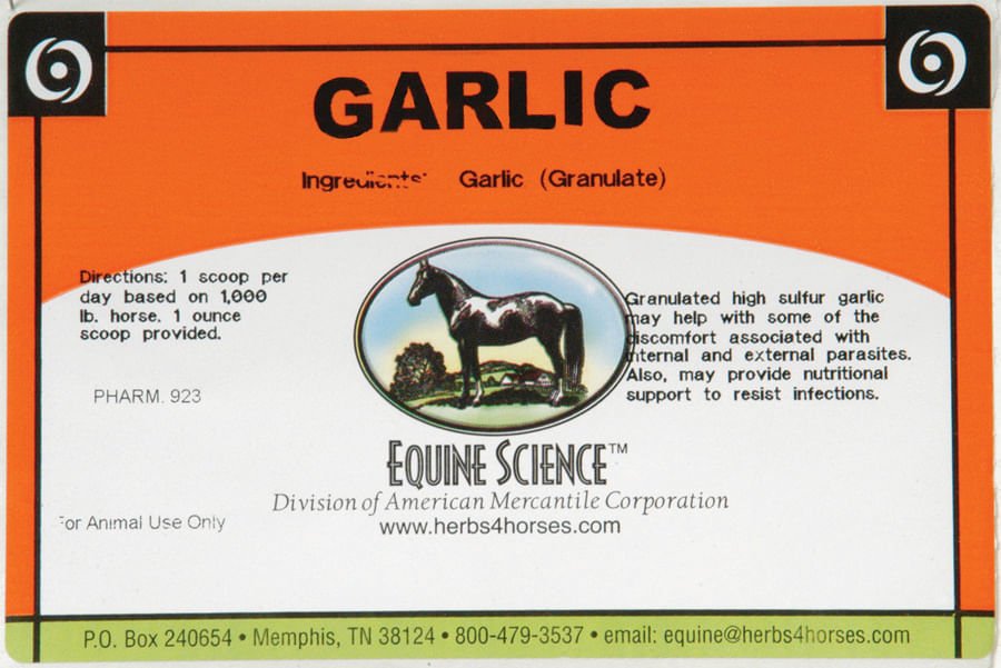 Garlic - Jeffers - Animal Health & Wellness > Fly & Insect Control