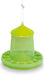 Plastic Hanging Chicken Feeder, 4 lbs - Lime Green  