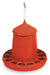 Plastic Hanging Chicken Feeder, 4 lbs - Red  