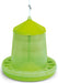 Plastic Hanging Poultry Feeder, 17 lb - Lime Green  