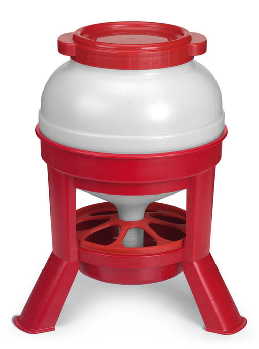 Hopper Chicken Feeder - 20 Liter Chicken Hopper Feeder  