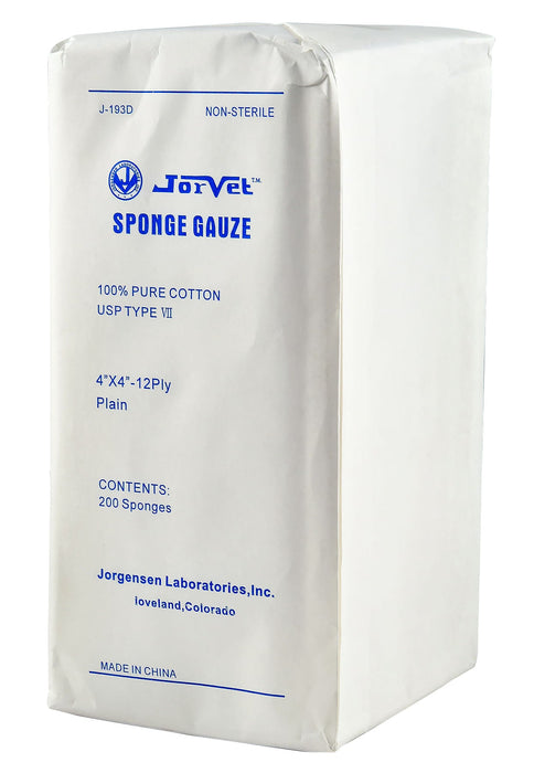 Gauze Dressing Sponges - Jeffers - Animal Health & Wellness > Medical Supplies