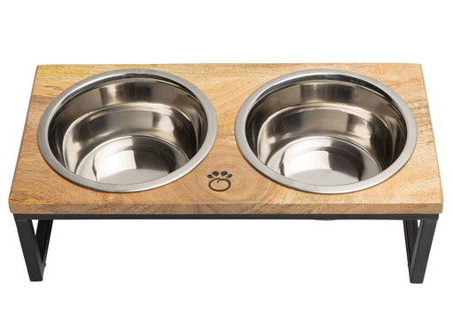 GF Pet Elevated Wood & Metal Feeder - Jeffers - Animal & Pet Supplies > Pet Bowls, Feeders & Waterers