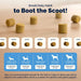 Glandex Advanced Vet Strength Anal Gland Health Soft Chews for Dogs, Duck & Bacon Flavor - VQLB4 - Duck & Bacon - 120 count - 12