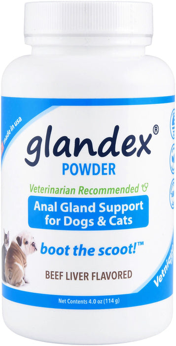 Glandex Powder for Dogs and Cats, Beef Liver Flavor - Jeffers - Animal Health & Wellness > Vitamins & Supplements