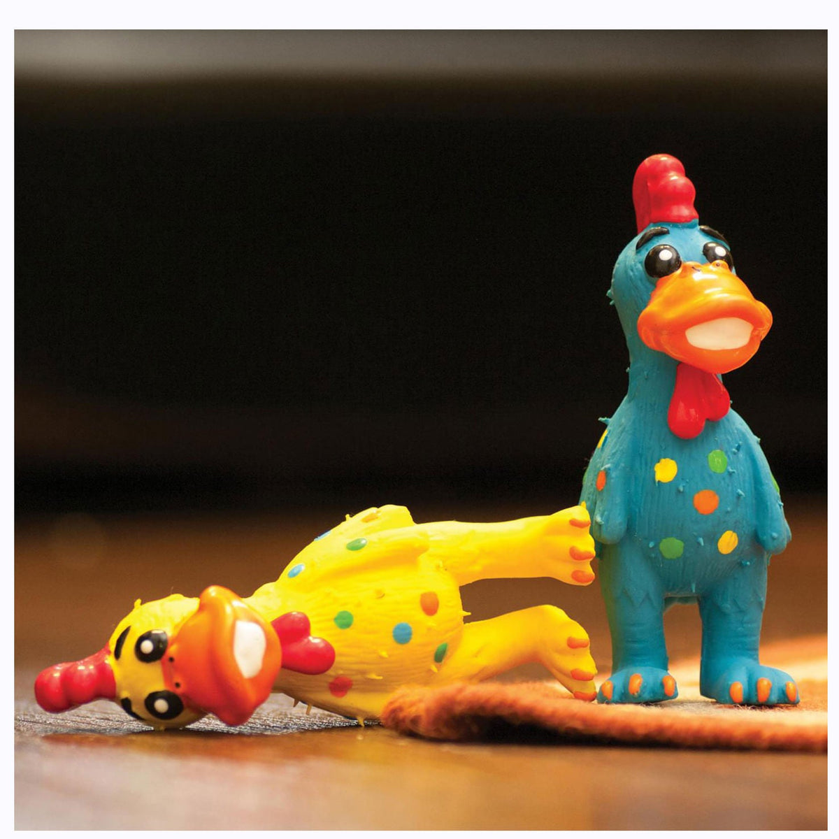 Globkens Latex Chicken Dog Toy — Jeffers