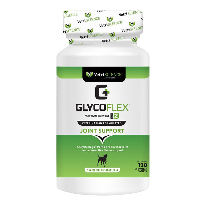 Glyco Flex 2 Joint Support for Dogs, 120 Chewable Tablets - Jeffers - Animal Health & Wellness > Joint Health