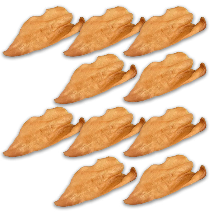 Goat Ears Natural Dog Chew Treat - QTDA1-10 - 10 Pack - 3