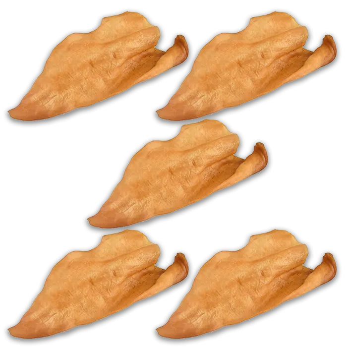Goat Ears Natural Dog Chew Treat - QTDA1-5 - 5 Pack - 2