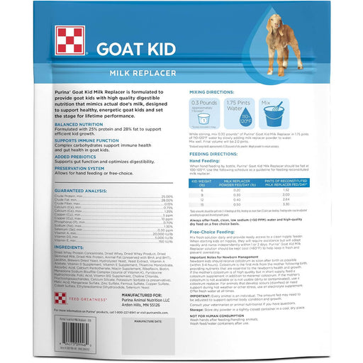 Goat Kid Milk Replacer, 8 lbs - PANRF - 8 lbs - 2