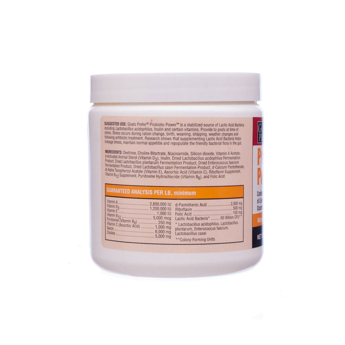 Goats Prefer Probiotic Power™, 1 lb - Jeffers - Goat Supplies > Goat Supplies