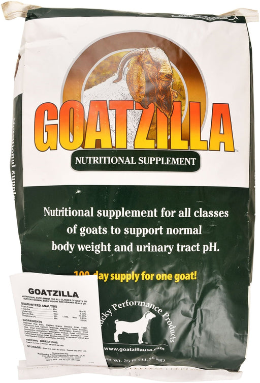 Goatzilla, 25 lb bag (100 day supply) - Jeffers - Goat Supplies > Goat Supplies