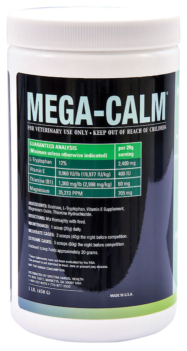 Mega-Calm - 1 lb Mega-Calm, (up to 16 day supply)  