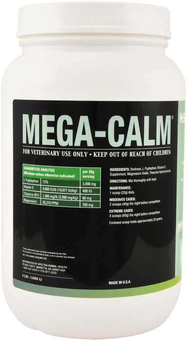 Mega-Calm - 4 lb Mega-Calm®, (up to 64 day supply)  