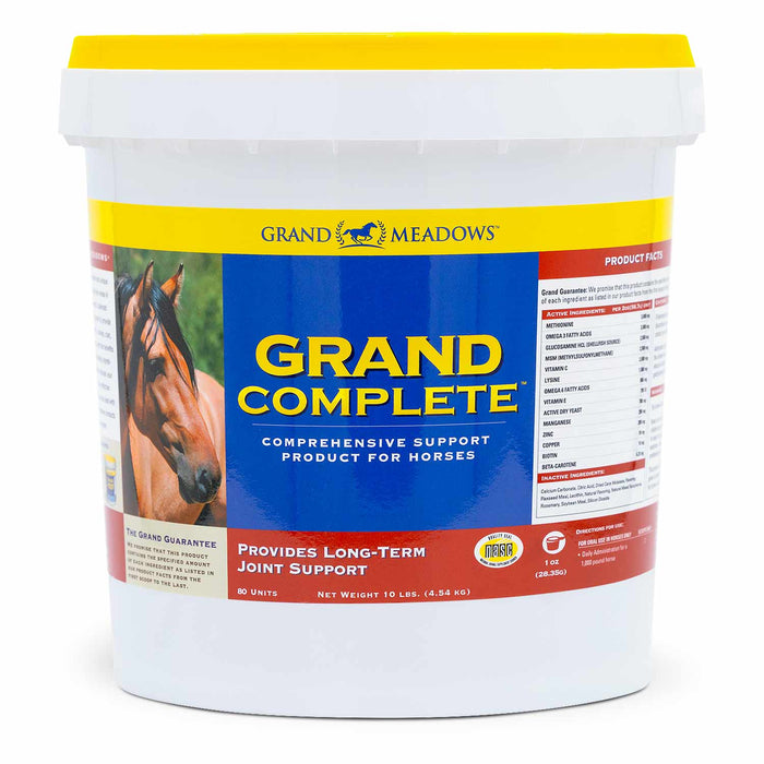 Grand Complete All - in - One Supplement for Horses - 2CFK - 10 lb - 4
