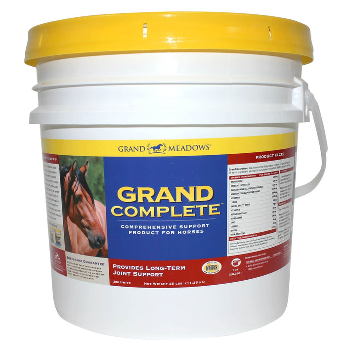 Grand Complete All - in - One Supplement for Horses - 2CFL - 25 lb - 7