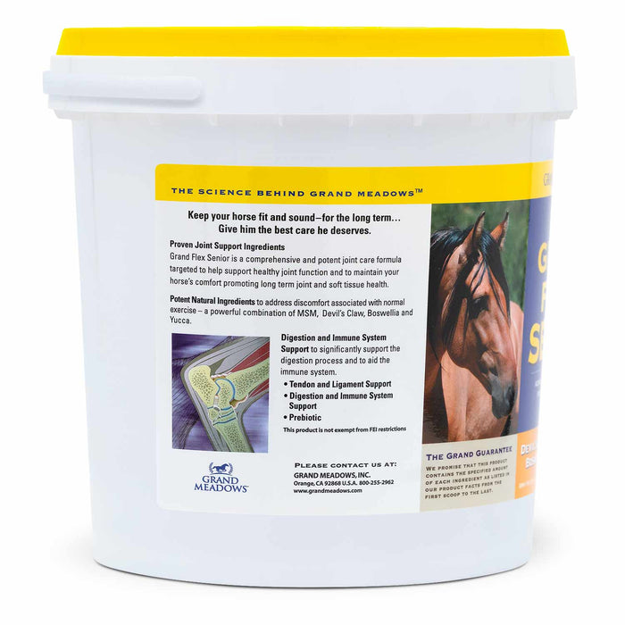 Grand Flex Senior Joint Supplement for Horses - 2CDU - 10 lb - 5