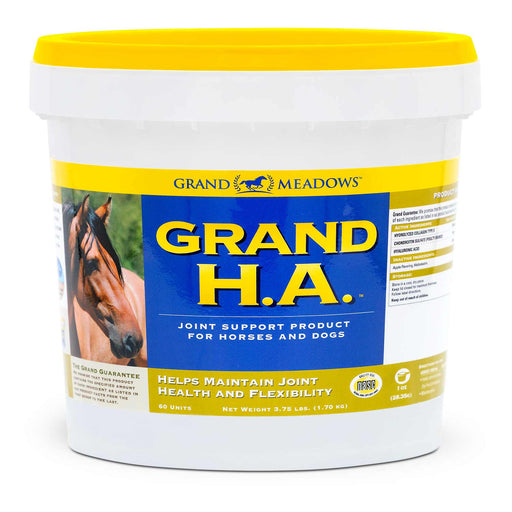 glutathione for horses Grand Meadows Hyaluronic Acid Supplement for Joint Support in Horses