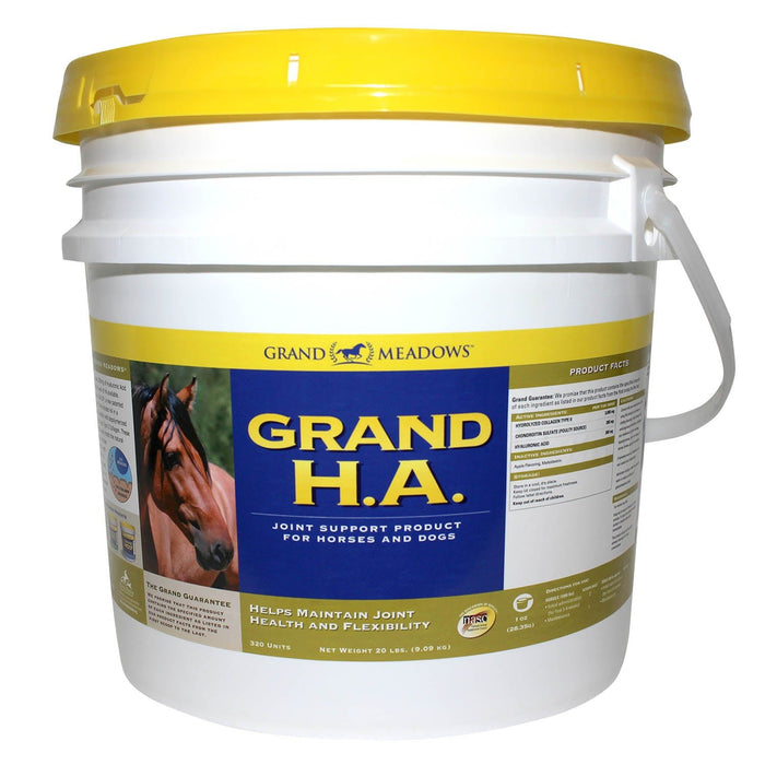 Grand H.A. Hyaluronic Acid Supplement for Joint Support in Horses - 2CDZ - 20 lb - 7