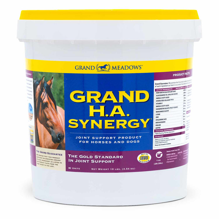 Grand H.A. Synergy Advanced Joint Supplement for Horses & Dogs - 2CF3 - 10 lb - 4