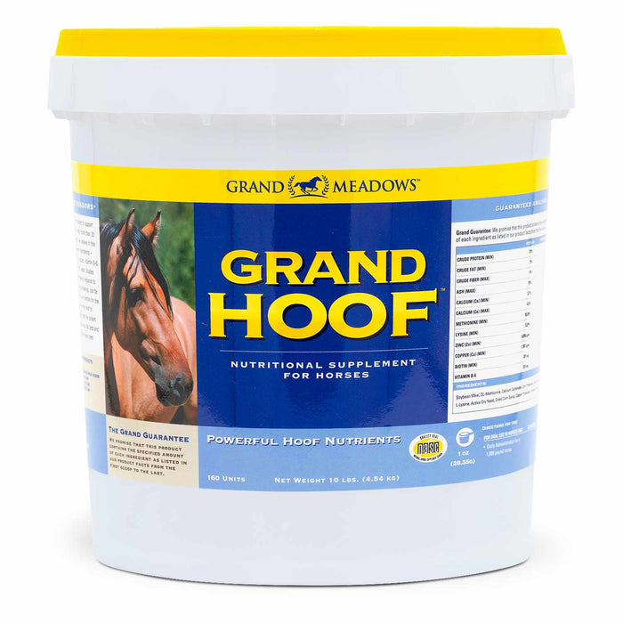 Grand Hoof Supplement for Horses - 2CFB - 10 lb - 4