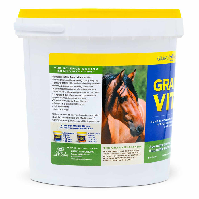 Grand Vite Multivitamin Supplement for Horses - 2CFF - 10 lb - 5