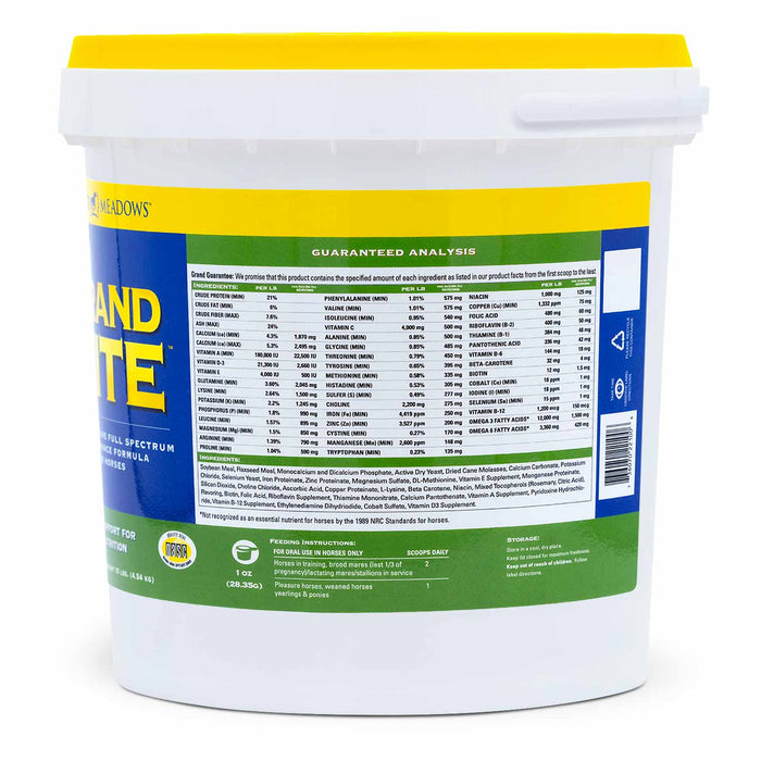 Grand Vite Multivitamin Supplement for Horses - 2CFF - 10 lb - 6