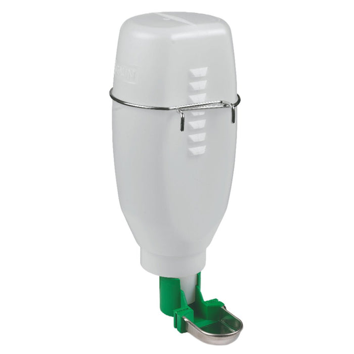 Gravity - Fed 2L Waterer for Rabbits, Birds, and Small Poultry - GAUF6 - 2 Liter - 1