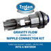 Gravity Flow Model 75 Nipple Connector Kit - TJA1 - 3