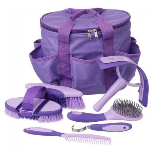 Great Grips 6 Piece Horse Grooming Kit w/ Bag - Jeffers - Horse Supplies > Horse Grooming