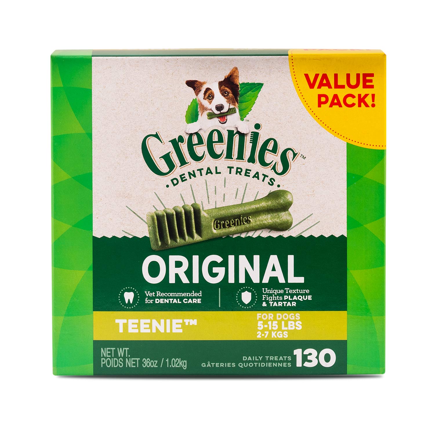 EAGET 480Gb x 30 枚セット Greenies Dental Dog Chews, 36 oz Value Pack — Jeffers
