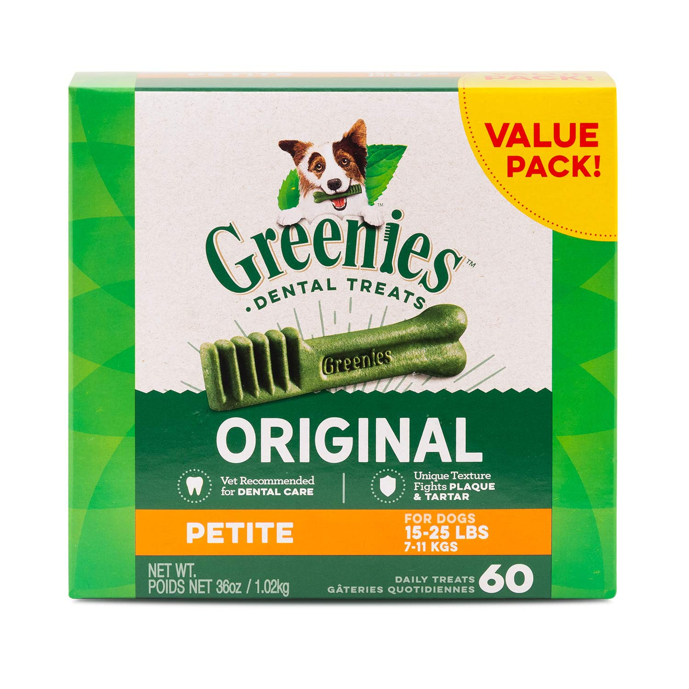 Greenies Dental Dog Chews, 36 oz Value Pack — Jeffers