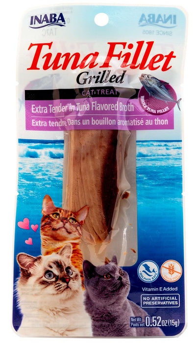 Grilled Tuna Fillet Extra Tender in Tuna Broth Cat Treat, 6 - pk - Jeffers - Cat Supplies > Cat Treats