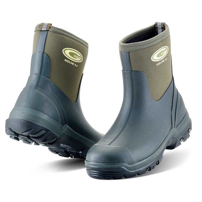 Grubs Midline 5.0 Field Boot - VS248 - Moss Green - M4/W5 - 1
