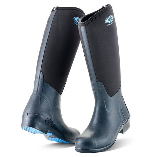 Grubs Rideline Equestrian High Boot - VS26H - Black/Blue - W6 - 1