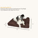 4 Headrest Bed Color Chocolate